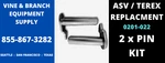Factory Asv Bucket Pins RC100 / RC85 Rcv PT100 SR80 SR70 PT80 PT70. Fixed Price $195.00.