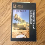 Grove RT600C Series Operators Manual Rough Terrain Crane Operation Maint. Guide. Fixed Price $29.99.
