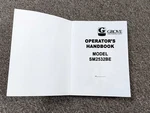 Grove Lift SM2532BE Operator Owner Maintenance Manual. Fixed Price $104.92.