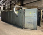 Zero Shot Blast Cabinet 24FT Long X 8FT Wide 7FT High With Reclamation System. Fixed Price $7500.00.