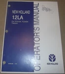 New Holland 12LA Loader For TC21DA TC24DA Tractor Operation & Maintenance Manual. Fixed Price $19.99.