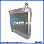 Oe# AT129141 AR5704 Aluminum Radiator Fits John Deere 210C Backhoe 482C Forklift. Fixed Price $259.00.