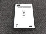Jlg 1030P 830P Push Around Lift Service Operator Maintenance Manual P900004871-. Fixed Price $114.05.