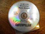 Caterpillar 314D Lcr SSZ1-UP Excavator Parts Manual Cd. Fixed Price $69.99.