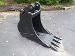 New 18" Excavator Bucket For Yanmar SV100. Fixed Price $1330.00.