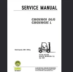 Clark C20CL C25CL C30CL C32CL Forklift Service Repair Manual Pdf Usb. Fixed Price $39.99.
