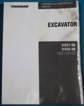 Yanmar VI027-5B VI035-5B Excavator Operator Operation & Maintenance Manual Book. Fixed Price $39.99.