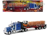 Kenworth W900 Truck W/flatbed & Forklift Pallets 1/32 By New Ray SS-10263. Fixed Price $43.99.