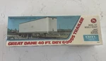 Ertl Great Dane 40FT. Dry Goods Trailer 1/25 Model Kit 8032 Factory Seal. Fixed Price $65.00.