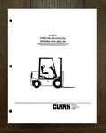C500 Y2235 Forklift Service Repair Manual Fits Clark Series SM-575 Paper. Fixed Price $70.00.