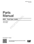 Caterpillar 963K Track Type Loader Parts Catalog Manual Ser YDR1 Up. Fixed Price $139.00.