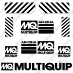 Fits Multiquip AR-13HA Decal Kit 36" Roller Replacement Stickers 3M Vinyl!. Fixed Price $99.95.