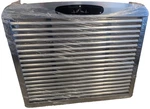 S-18207 Black W/polished Aluminum Grille W/o Bug Screen Freightliner Fld 112/120. Fixed Price $513.70.