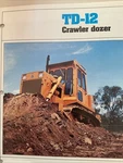 1984 TD-12 Crawler Dozer International Hough/dresser 13 Pgs.. Fixed Price $89.97.