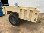 Schutt M1102 Aluminum Cargo Trailer Hmmwv. Fixed Price $3500.00.