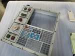 Haas Operator Station With No Crt Removed From Working HS1-RP Horizontal Machine. Fixed Price $450.00.