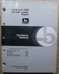 John Deere 655B 755B Crawler Loader Technical Service Shop Repair Manual TM1478. Fixed Price $169.99.