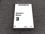 Ditch Witch SK750 SK755 Mini Skid Steer Loader Owner Operator Manual 053-2570. Fixed Price $113.58.