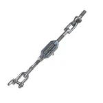 E-16705142501 Stabilizer Assembly For Mahindra 4010, 2538, 2540, 2545, 2565,+++. Fixed Price $52.99.