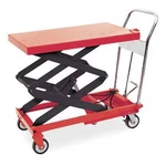 Dayton 3KR47 Scissor Lift Table, 800 Lb. Cap, 20"W, 35-1/2"L. Fixed Price $1280.99.