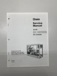 Onan 30 Kw Sk Series Dc Control Service Repair Manual 900-0328. Fixed Price $19.99.