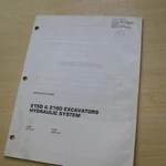 215D 219D Excavator Hydraulic System Specifications Shop Service Manual. Fixed Price $15.00.