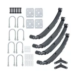 For 6000LB Tandem Trailer Axle Suspension Kit 5 Leaf Springs & Ubolt Hanger. Fixed Price $135.73.