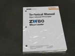 Hitachi ZW80 Wheel Loader Operational Principle Technical Service Manual Book. Fixed Price $69.65.