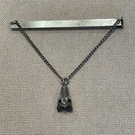 Vintage Sterling Howard Hughes Tool Co Oil Rig Rotary Drill Bit Tie Bar Clip. Fixed Price $149.99.
