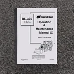 Ingersoll Rand BL370 BL-370 Loader Backhoe Owner Operator Manual Sn 572711001-. Fixed Price $91.91.