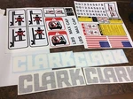 New Clark Forklift Kit With Safety Decals.. Fixed Price $25.00.