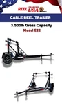 Cable Trailer / Reel Pipe. Fixed Price $4250.00.