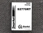 Snorkel S2770RT Scissor Lift Parts Catalog Manual. Fixed Price $120.50.