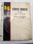 Hyster Service Manual Electric Fork Lift N30BA N40BA N50BA N30BR N40BR 1974. Fixed Price $141.75.