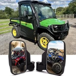 360 Utv Rear View Side Mirrors For John Deere Gator Hpx 625I 825I 860I 855D. Fixed Price $42.03.