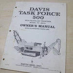 Case Davis TF-500-A Trencher Parts Manual Owner Operator Maintenance Crawler. Fixed Price $29.25.