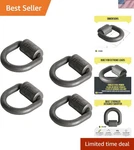 Weld-on Ring 5/8" Trailer Tie-down Anchors 4 Pack Super Heavy-duty Forged.... Fixed Price $58.99.