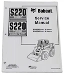 Bobcat S220 Skid Steer Loader Service Manual Shop Repair Book Part # 6902722. Fixed Price $71.45.