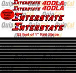 Interstate 40 Dla Trailer Decal Set. Many Other Tag Sets Available. Fixed Price $145.00.