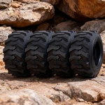 Set 4 12-16.5 Skid Steer Tires 12PR 12X16.5 Sks Industrial Solid Rubber Hd. Fixed Price $679.97.