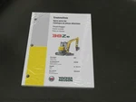 Wacker Neuson 38Z3 Crawler Excavator Parts Manual Exploded View Diagram Book. Fixed Price $69.97.