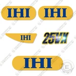 Fits 25VX-3 Kit Mini Excavator Replacement Decals (ihi 3). Fixed Price $69.95.