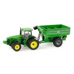 Ertl 1/64 John Deere 8320R W/ Dual Wheels, J&m Grain Cart 45236. Fixed Price $44.99.
