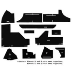 Cab Foam Kit Less Headliner Fits John Deere 4230 4430 4630 4440 RE56686. Fixed Price $241.99.