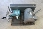 1051 Stainless Steel Cat Pump 7013.100 Regulator Accumulator 10HP Electric Motor. Fixed Price $2600.00.