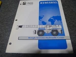 Grove RT865BXL Rough Terrain Crane Specifications & Lifting Capacities Manual. Fixed Price $77.54.