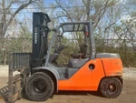 2017 Toyota 8FD45U 10,000LB Capacity Turbo Diesel Dual Drive Pneumatic Forklift. Fixed Price $29850.00.