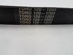 Toro 3V Belt 120-1203 Genuine Original Oem Stump Grinder. Fixed Price $88.23.