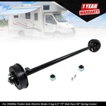 3500LBS Trailer Axle Electric Brake LUG-4.5" 73" Hub Face 58" Spring Center. Fixed Price $400.42.