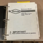 Taylor TX180S-360L Txb TXH300/350L Fork Lift Truck Maintenance Service Manual. Fixed Price $199.99.